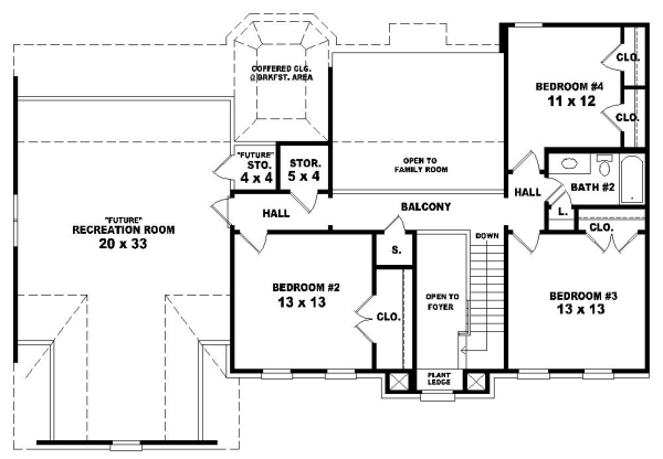 Upper/Second Floor Plan: 6-306
