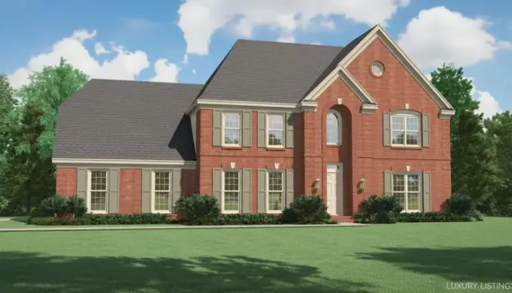Traditional house plans 6-308 - front exterior, 2,339 sq ft, 4 bed, 2 bath house plans | Monster House Plans
