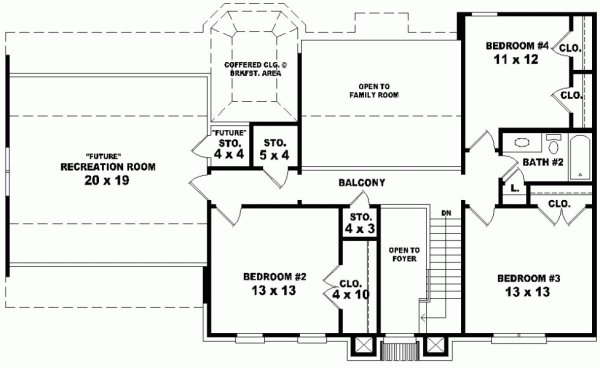 Upper/Second Floor Plan: 6-308