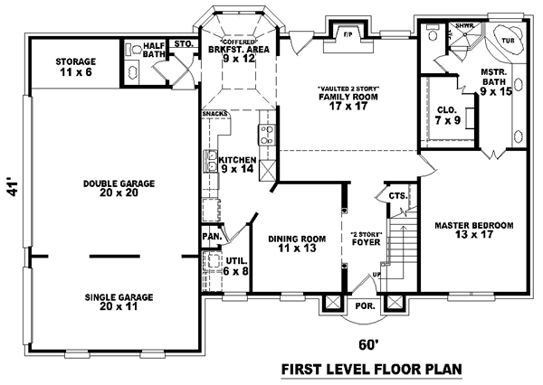Main Floor Plan: 6-309