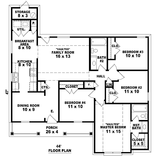 Main Floor Plan: 6-311