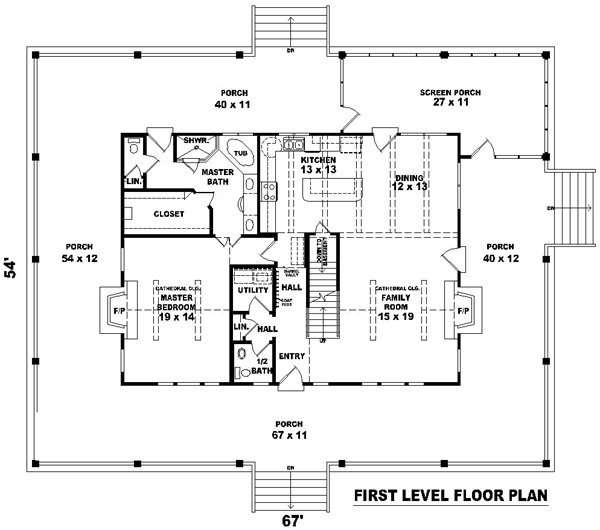 Main Floor Plan: 6-313