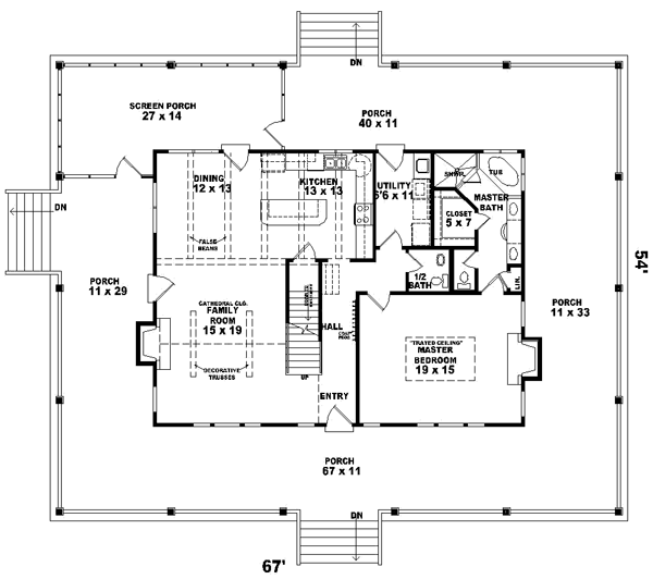 Main Floor Plan: 6-315