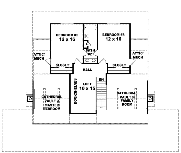 Upper/Second Floor Plan:6-316