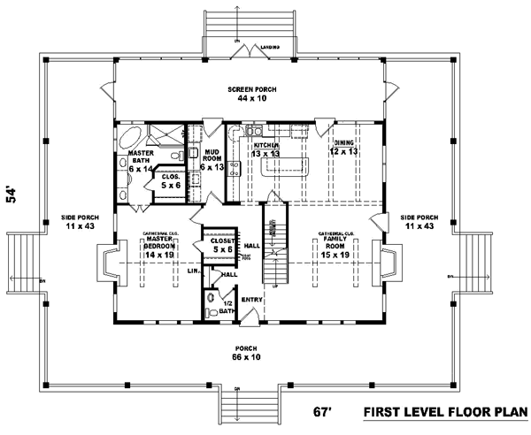Main Floor Plan: 6-319