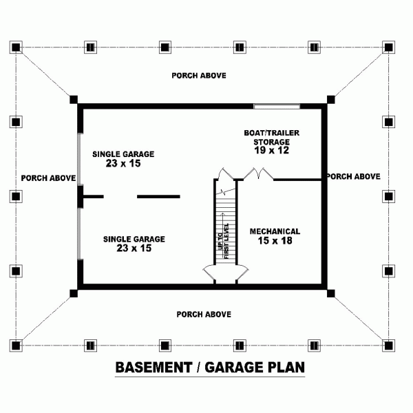 Lower Floor Plan: 6-320