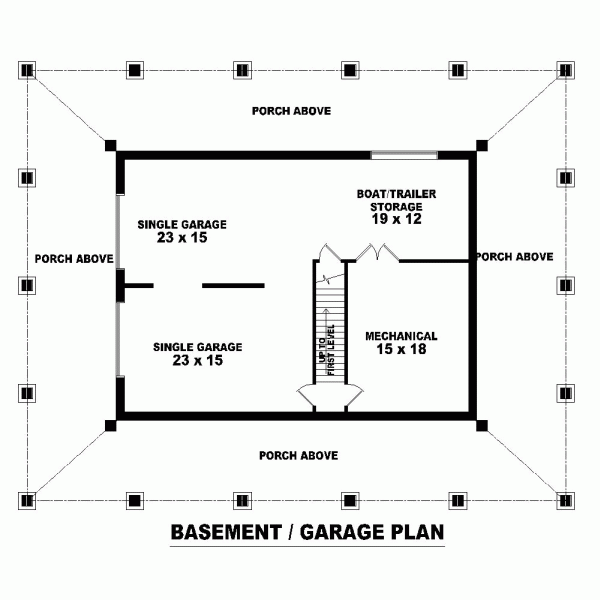 Lower Floor Plan: 6-324
