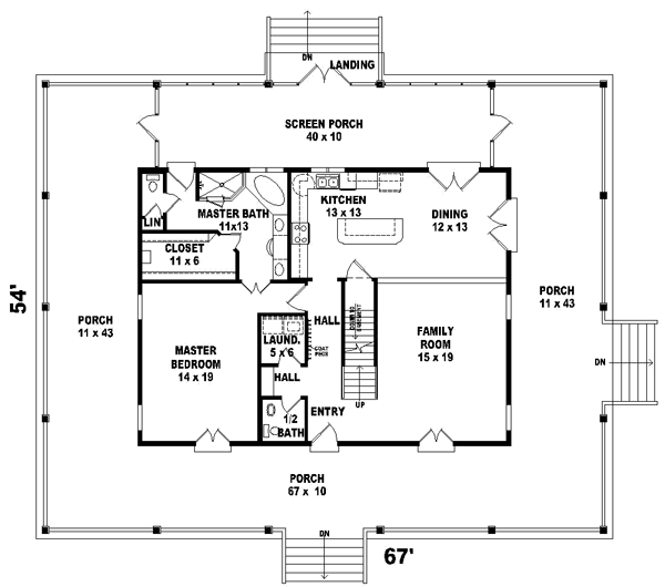 Main Floor Plan: 6-326
