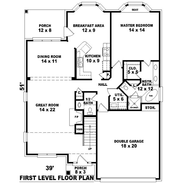 Main Floor Plan: 6-329