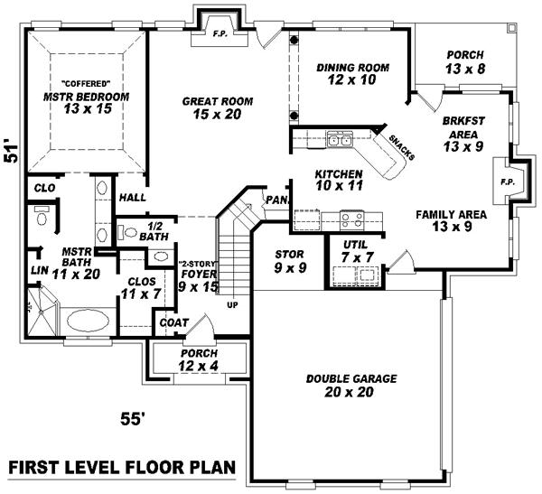 Main Floor Plan: 6-334