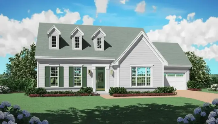 Country house plans 6-342 - front exterior, 2,048 sq ft, 3 bed, 2 bath house plans | Monster House Plans