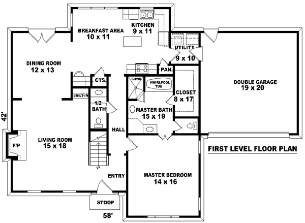 Main Floor Plan: 6-342