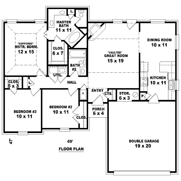 Main Floor Plan: 6-343