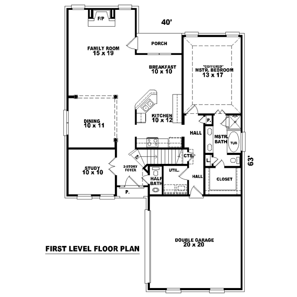 Main Floor Plan: 6-344