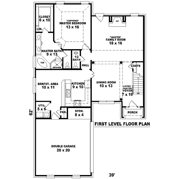 Main Floor Plan: 6-345