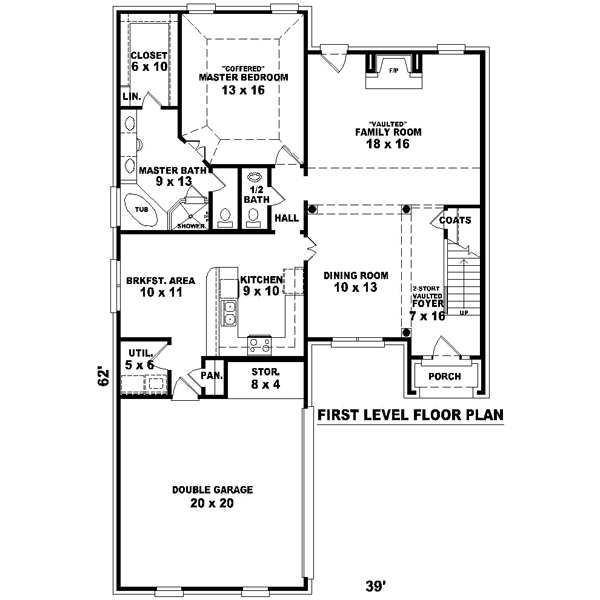 Main Floor Plan: 6-350