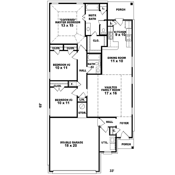 Main Floor Plan: 6-353
