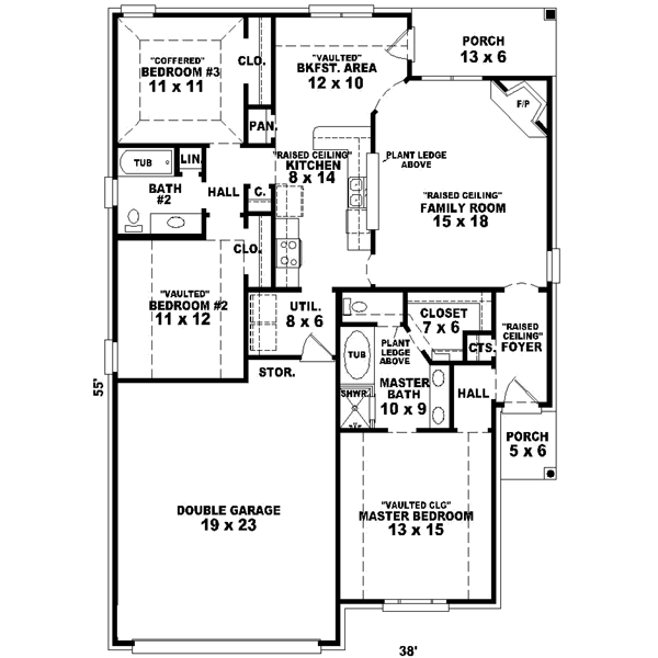 Main Floor Plan: 6-354