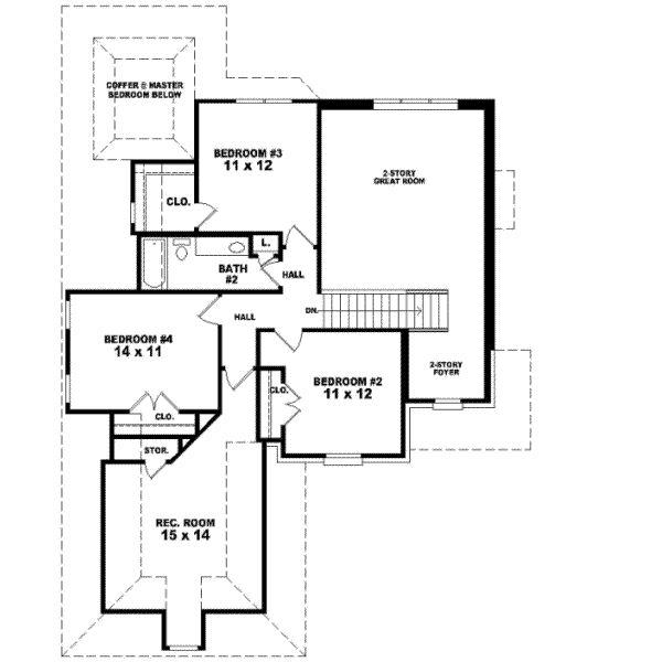 Upper/Second Floor Plan: 6-356