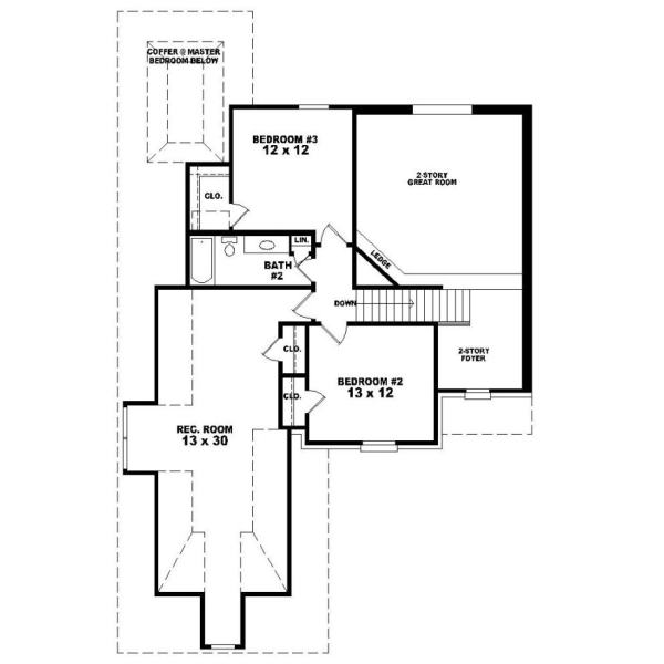 Upper/Second Floor Plan: 6-357