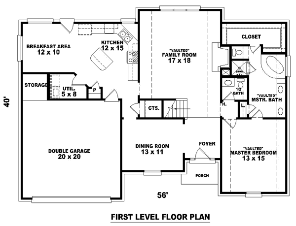 Main Floor Plan: 6-361