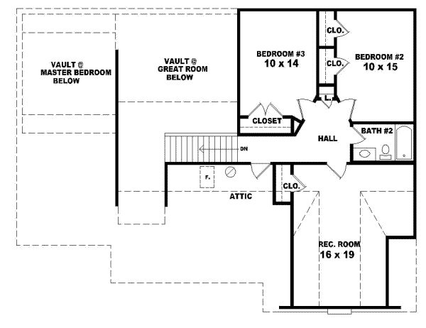 Upper/Second Floor Plan: 6-369