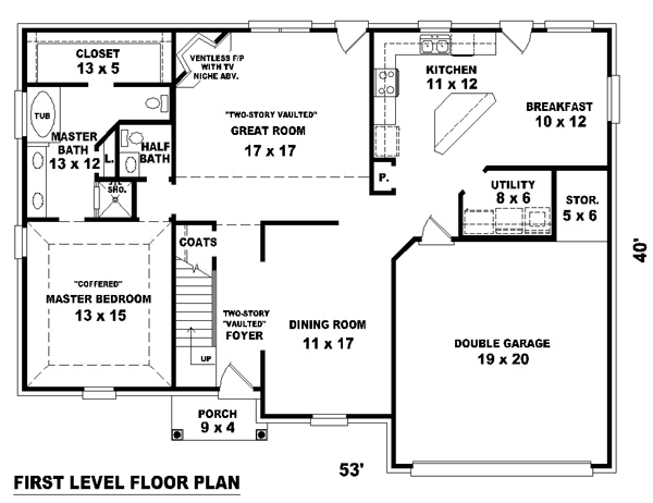 Main Floor Plan: 6-370