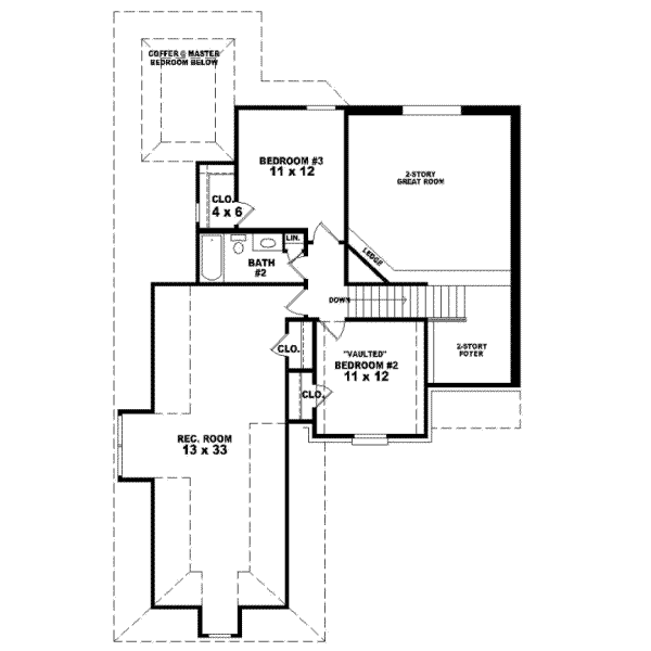 Upper/Second Floor Plan: 6-372