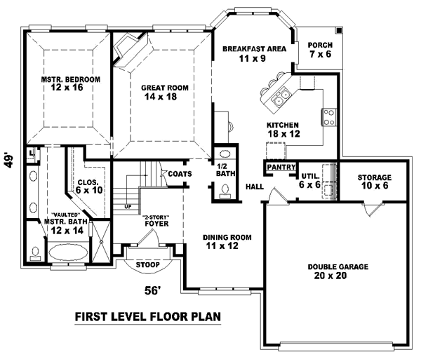 Main Floor Plan: 6-382