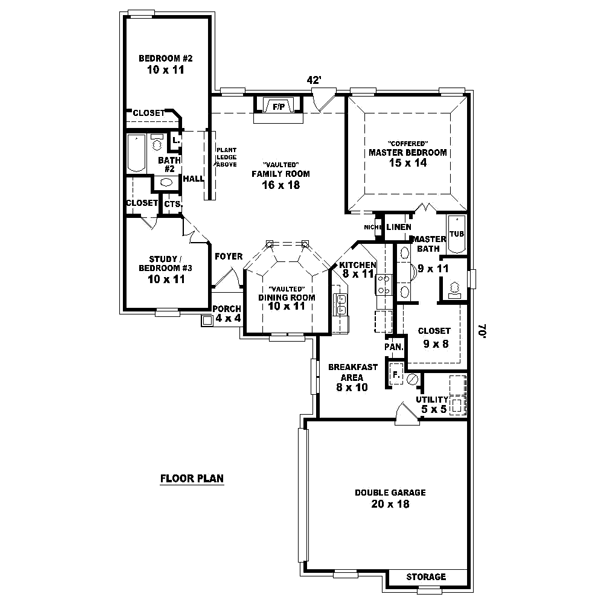 Main Floor Plan: 6-389
