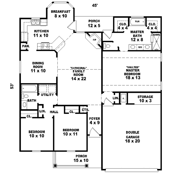 Main Floor Plan: 6-390