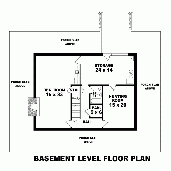 Lower Floor Plan: 6-392