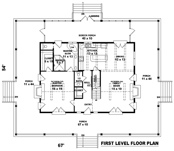 Main Floor Plan: 6-397