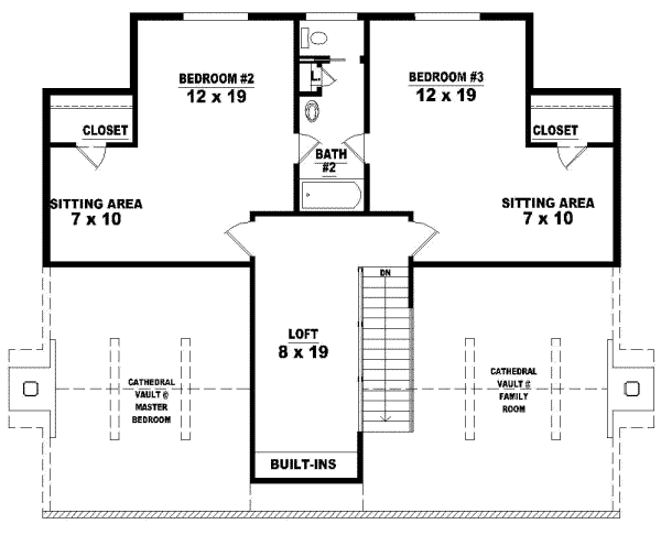 Upper/Second Floor Plan: 6-397
