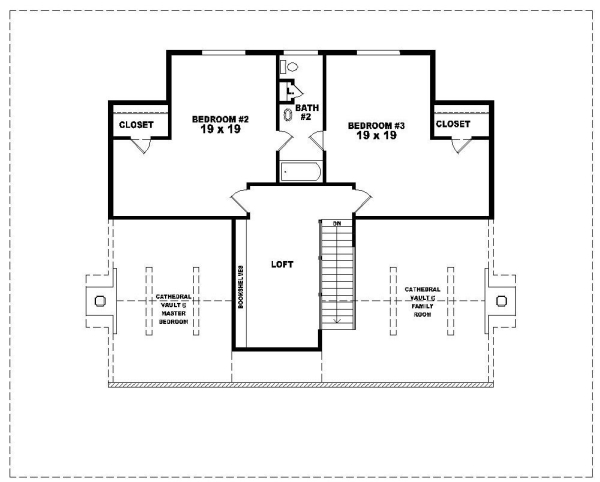 Upper/Second Floor Plan: 6-399