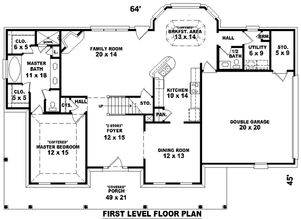 Main Floor Plan: 6-400