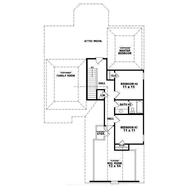 Upper/Second Floor Plan:6-401