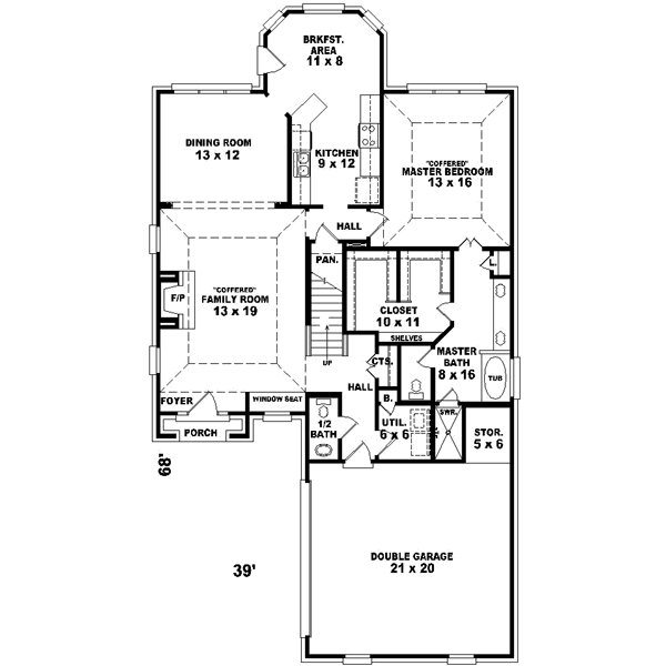 Main Floor Plan: 6-406