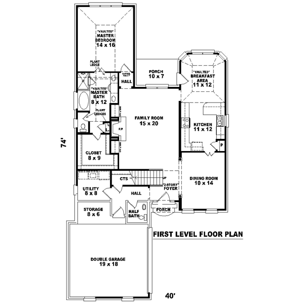 Main Floor Plan: 6-411