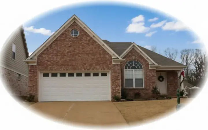 Traditional house plans 6-414 - front exterior, 1,542 sq ft, 3 bed, 2 bath house plans | Monster House Plans