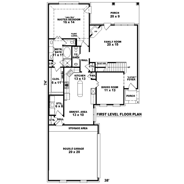 Main Floor Plan: 6-421