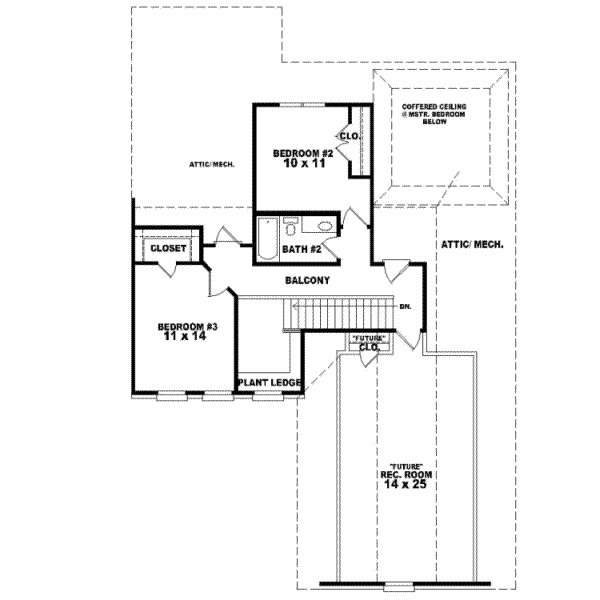 Upper/Second Floor Plan: 6-422