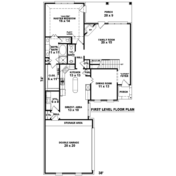 Main Floor Plan: 6-423