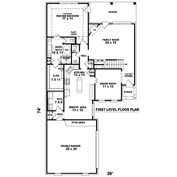 Main Floor Plan: 6-424