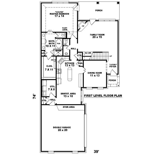 Main Floor Plan: 6-425