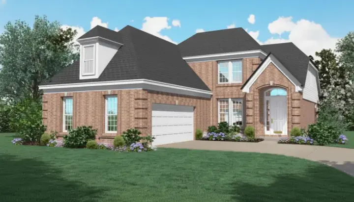 Traditional house plans 6-428 - front exterior, 2,523 sq ft, 3 bed, 2 bath house plans | Monster House Plans