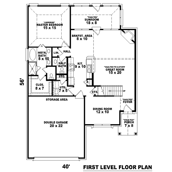 Main Floor Plan: 6-441