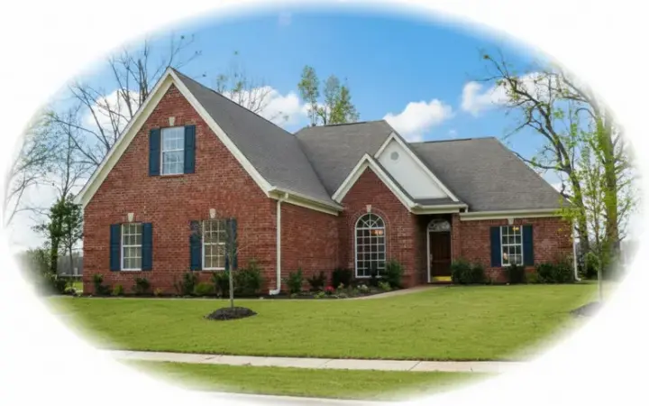 Traditional house plans 6-445 - front exterior, 1,940 sq ft, 3 bed, 2 bath house plans | Monster House Plans