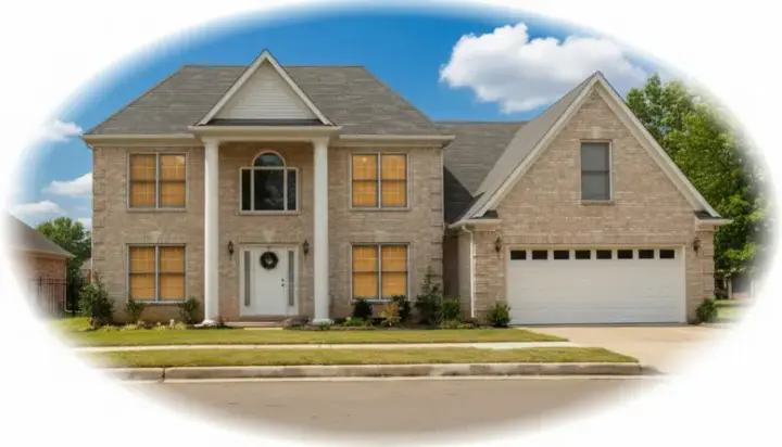 Southern Colonial house plans 6-451 - front exterior, 2,974 sq ft, 3 bed, 2 bath house plans | Monster House Plans