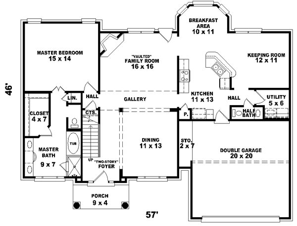 Main Floor Plan: 6-452